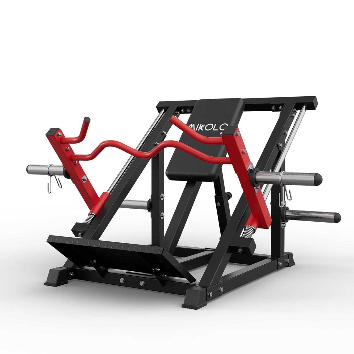 Home Gym Rowing Machine - Plate-Loaded Linear Row Machine Smith Row