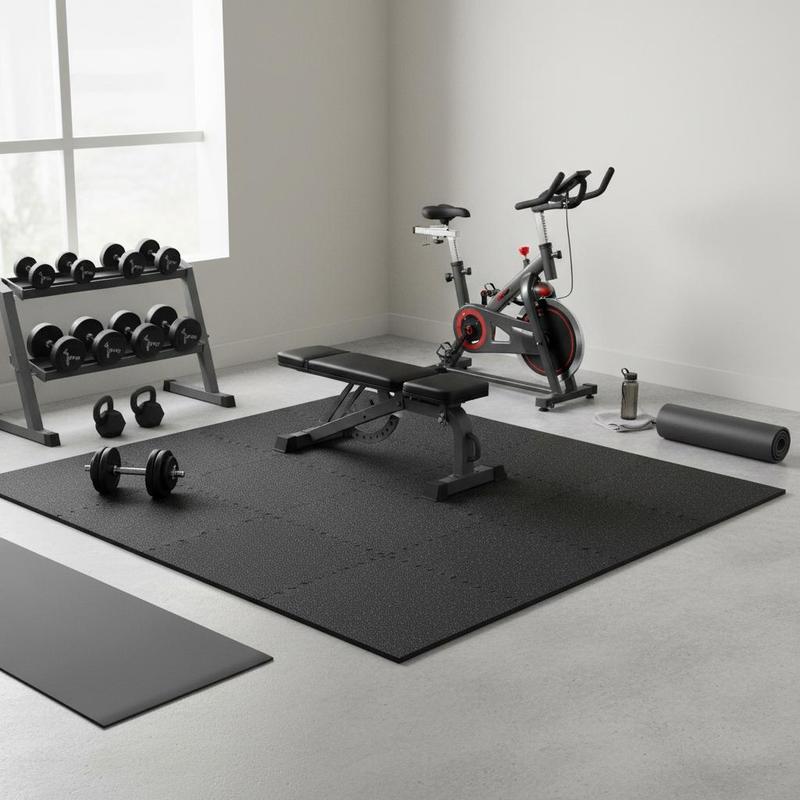 Home Gym Studio - EVA Interlocking Foam Floor Tiles 24