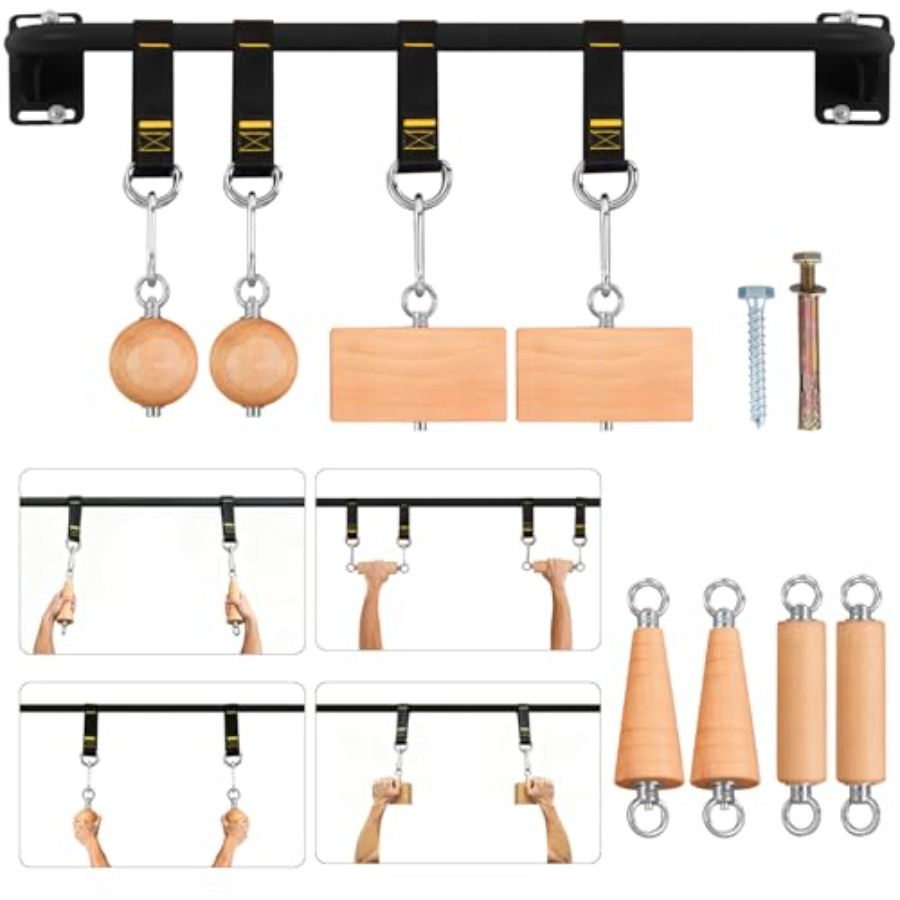 Chin Up Doorframe - Wall Mounted Pull Up Bar for