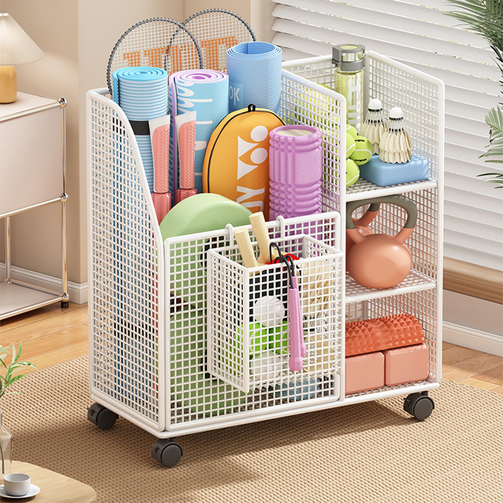 Yoga Pad Storage Rack Iron Mov - Home Gym Yoga Mat Storage avaliação e preço