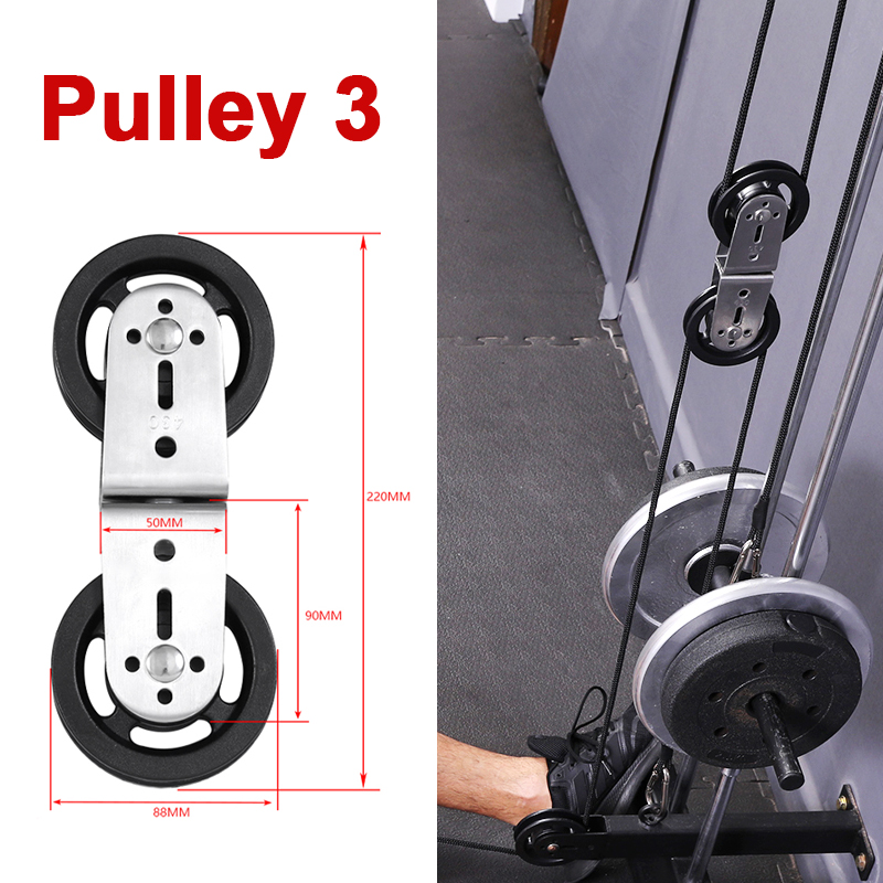 DIY Fitness Cable Rowing Machi - Home Gym Diy Pulley System avaliação e preço