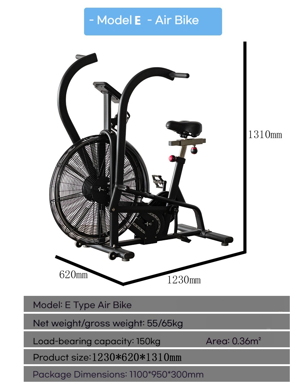 Commercial Wind Resistance Fan - Home Gym Resistance avaliação e preço
