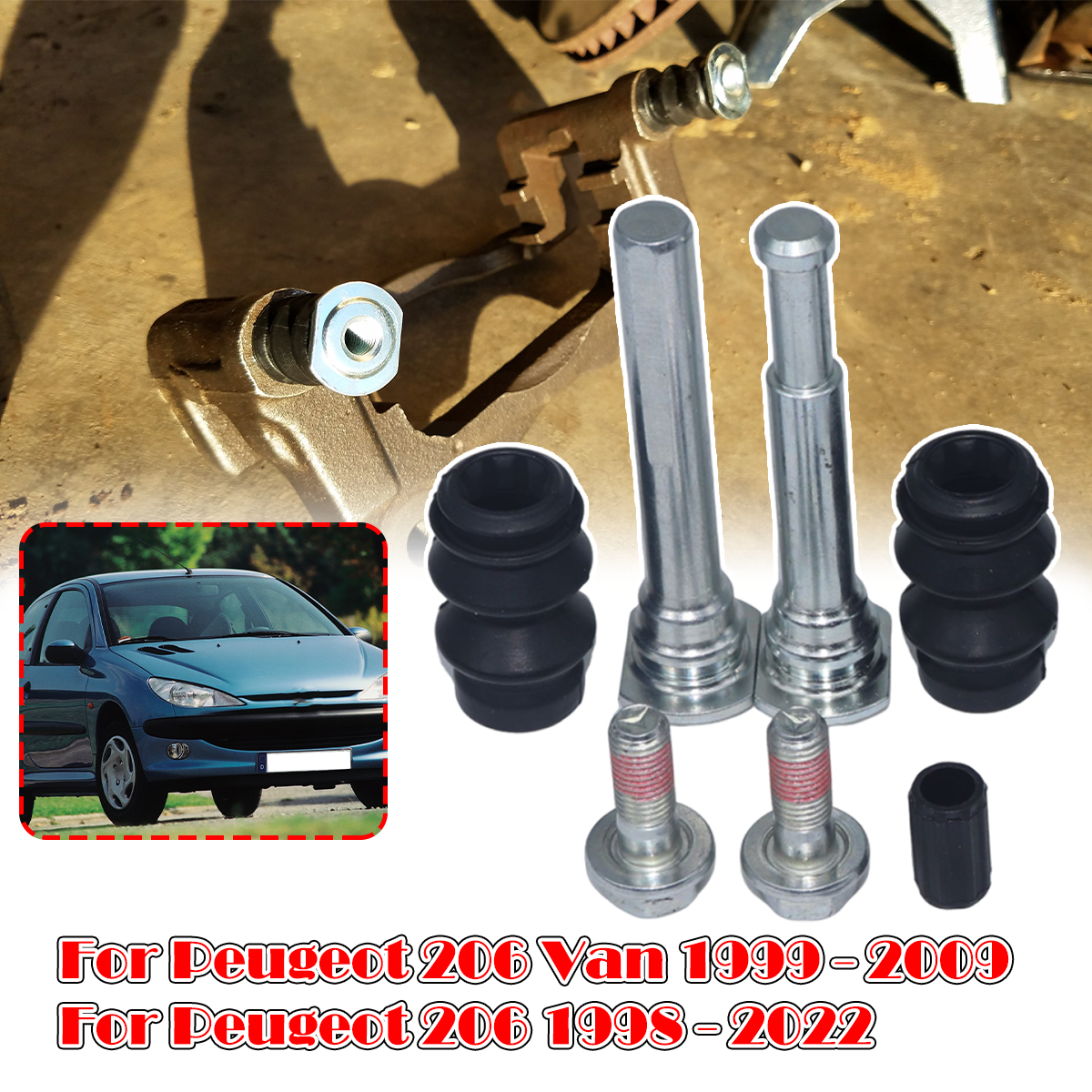 Front Brake Caliper Slider Gui - Gliding Disc Slider avaliação e preço