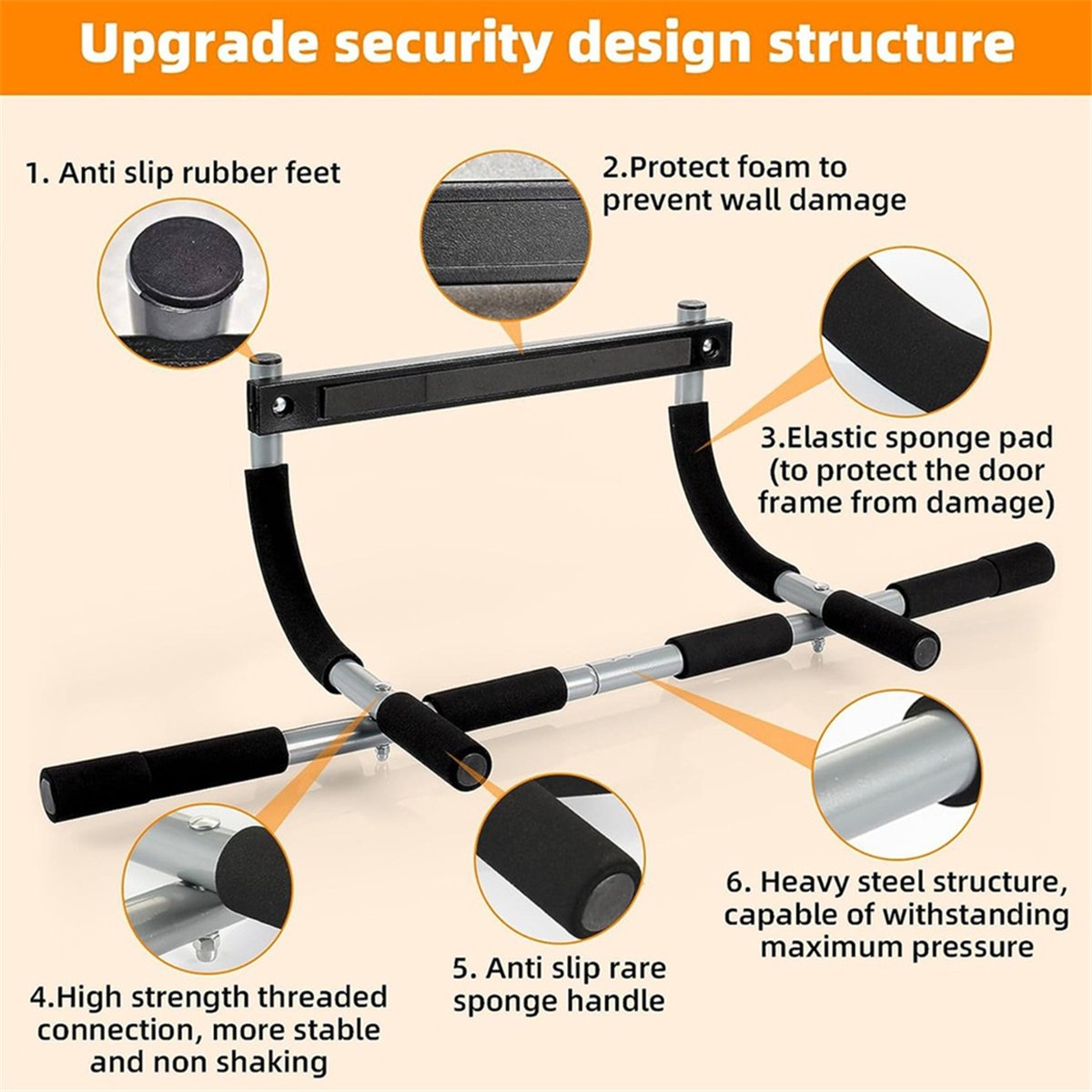 ABST Wall Mounted Pull Up Bar  - Chin Up Doorframe avaliação e preço