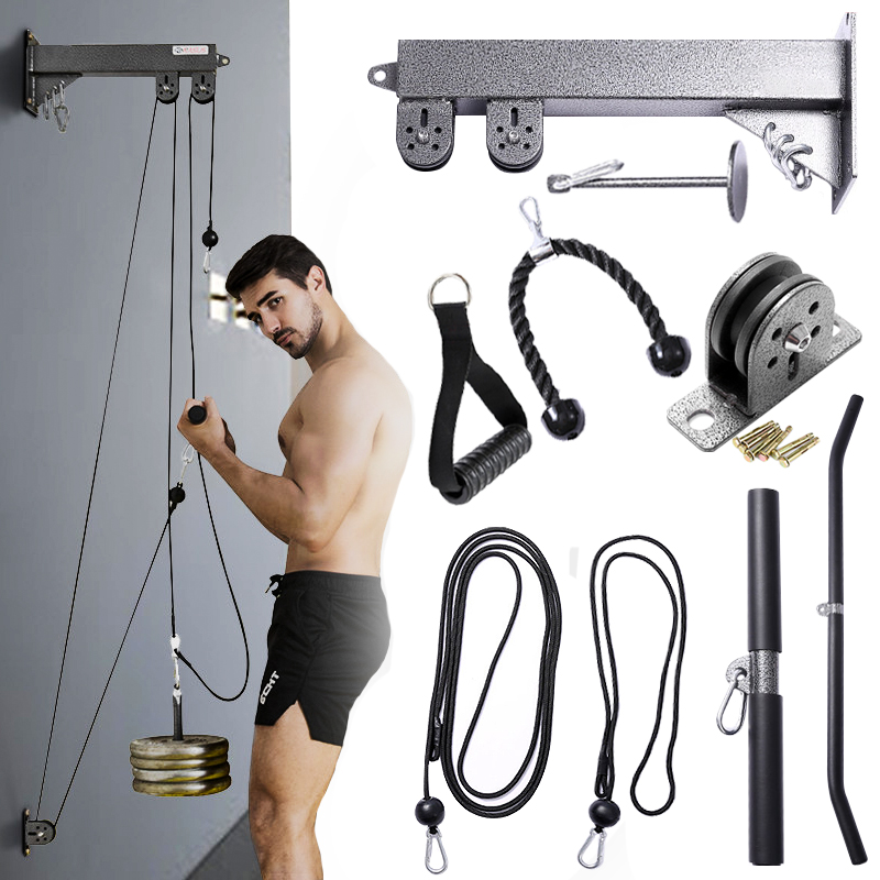 New Fitness DIY Pulley Cable M - Home Gym Diy Pulley System avaliação e preço