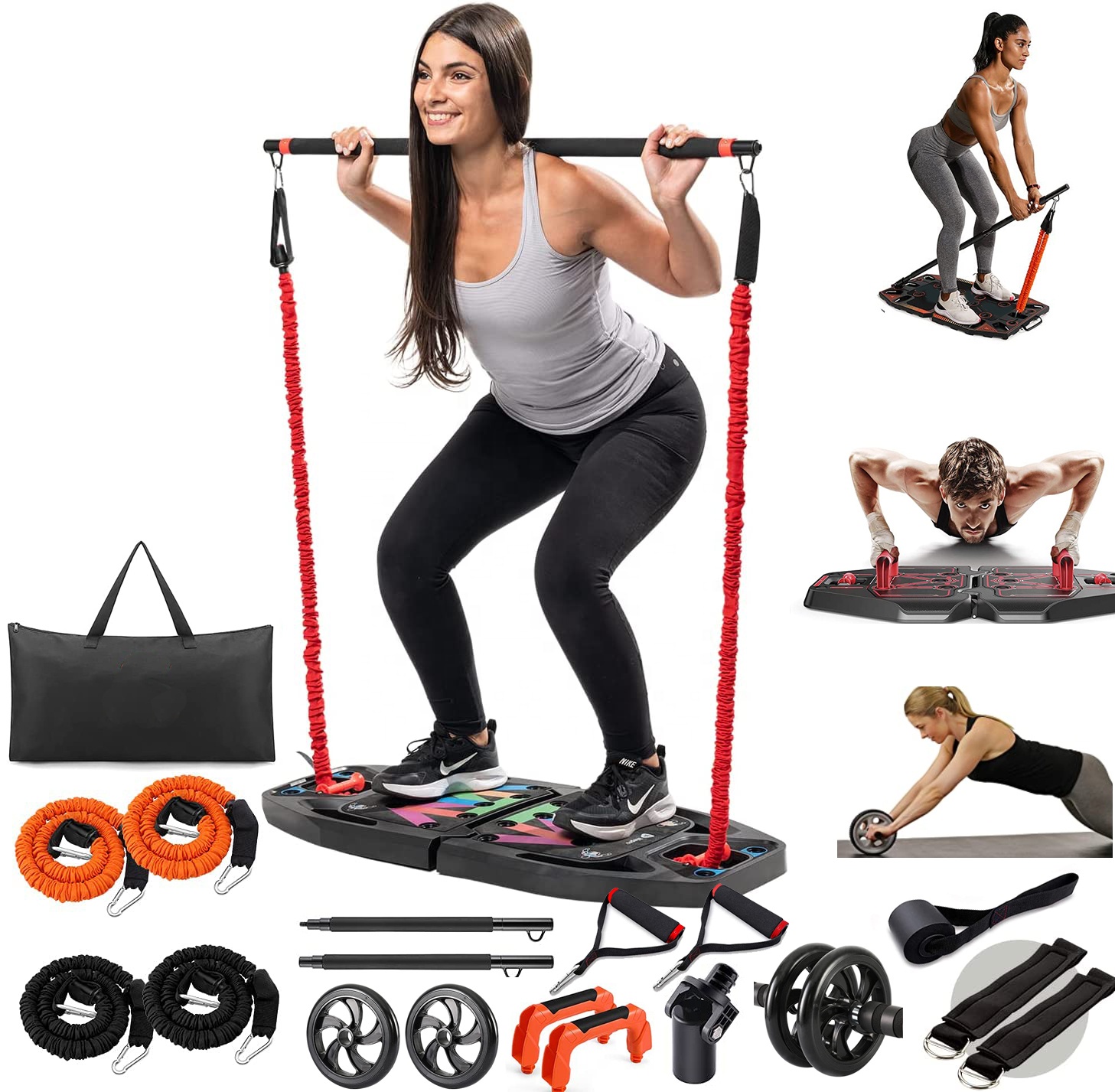 Home Gym Portable Strength Tra - Home Gym Resistance avaliação e preço