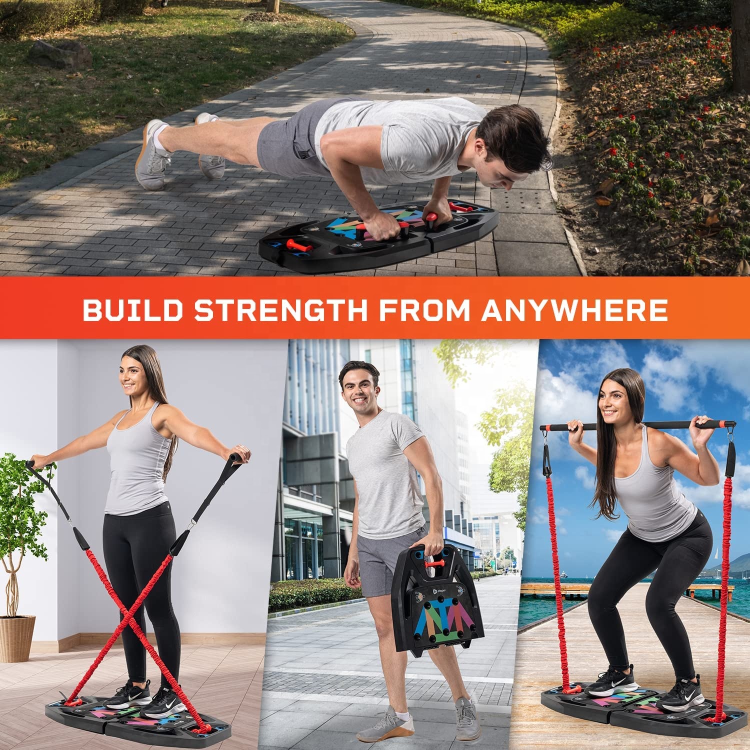 Home Gym Portable Strength Tra - Home Gym Resistance avaliação e preço