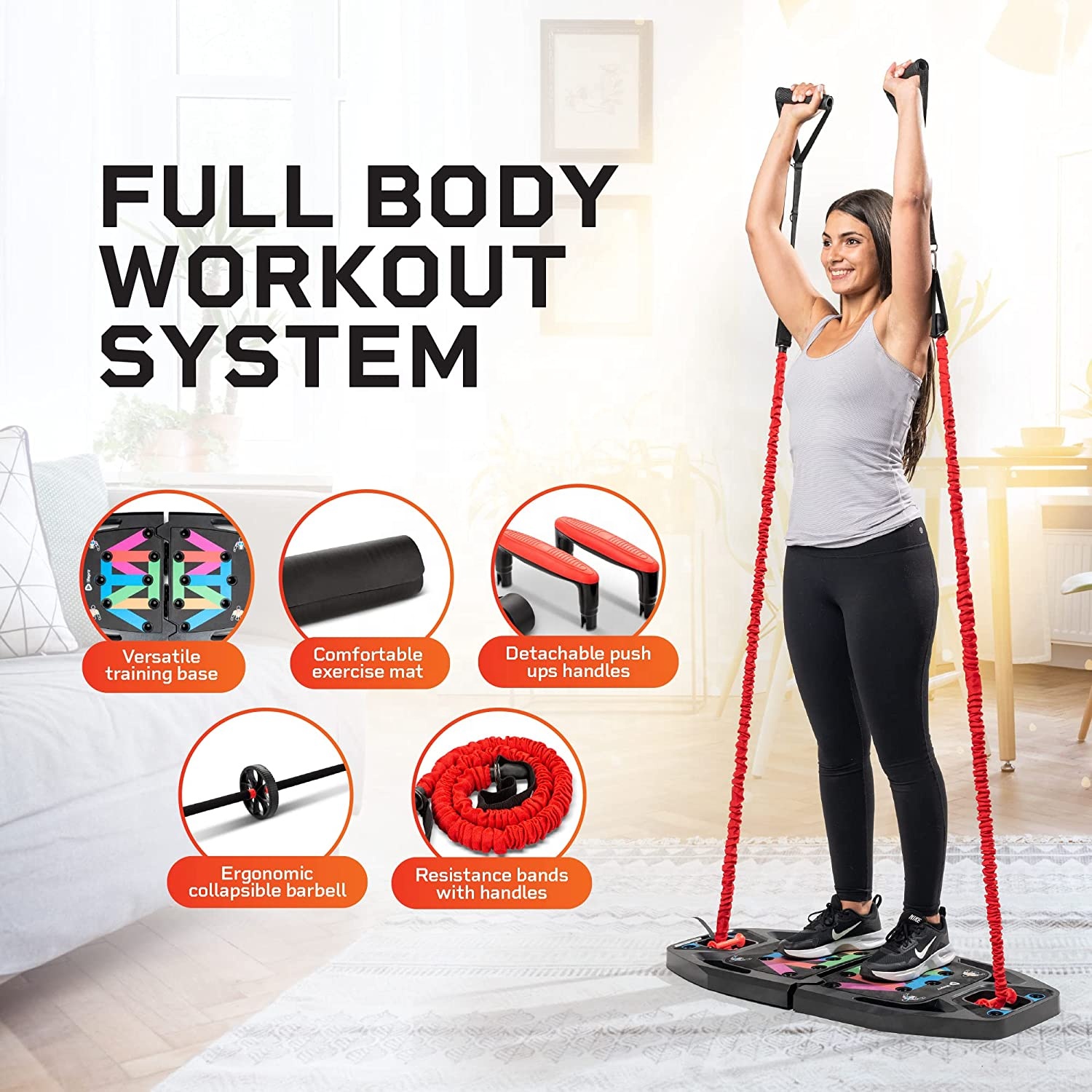 Home Gym Portable Strength Tra - Home Gym Resistance avaliação e preço