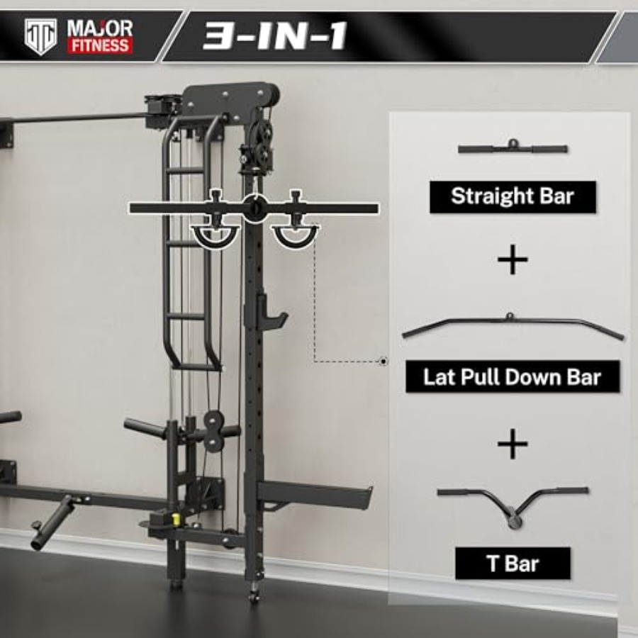 Home gym power rack with multi - Home Gym Multifunctional avaliação e preço