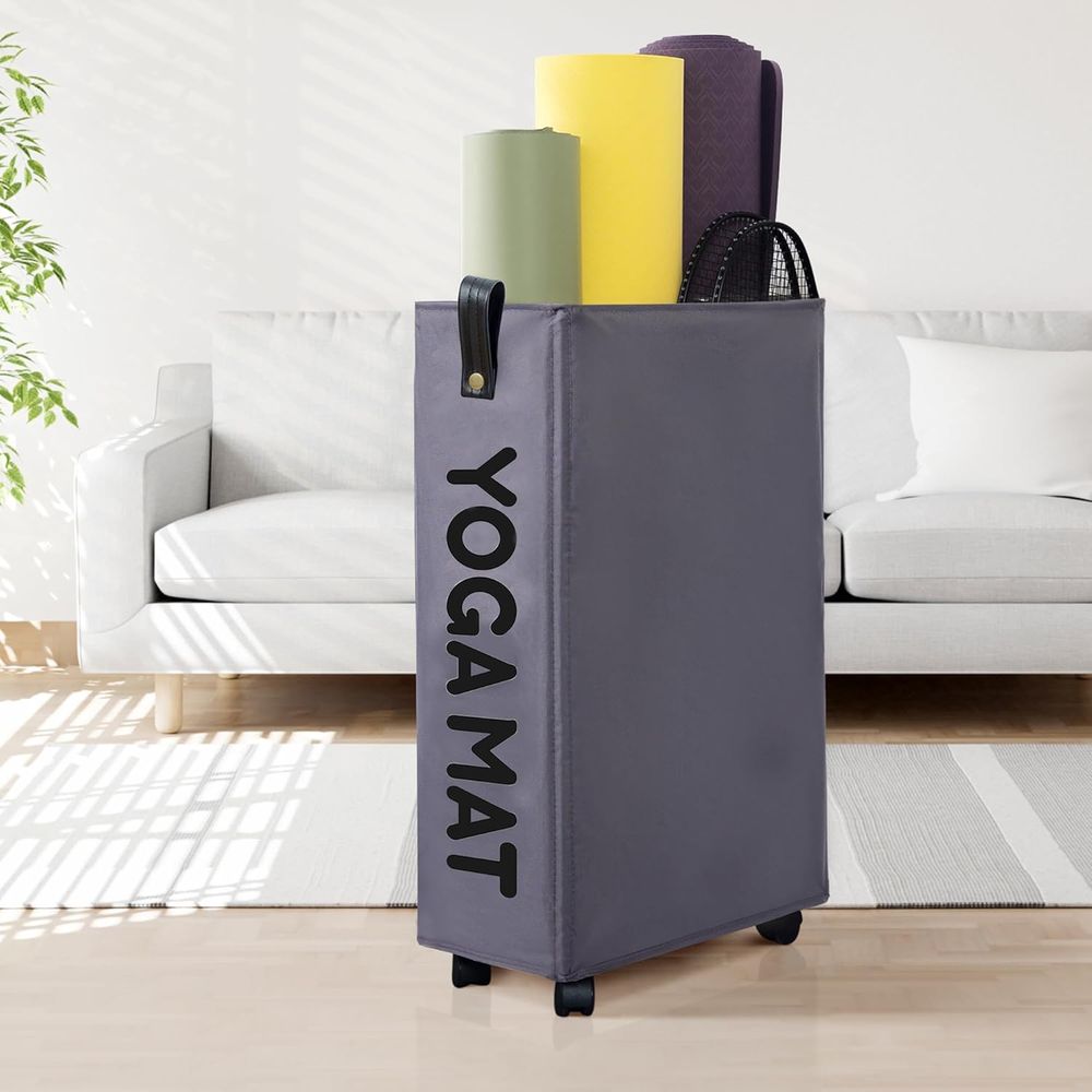 Portable Yoga Mat Storage Rack - Home Gym Yoga Mat Storage avaliação e preço