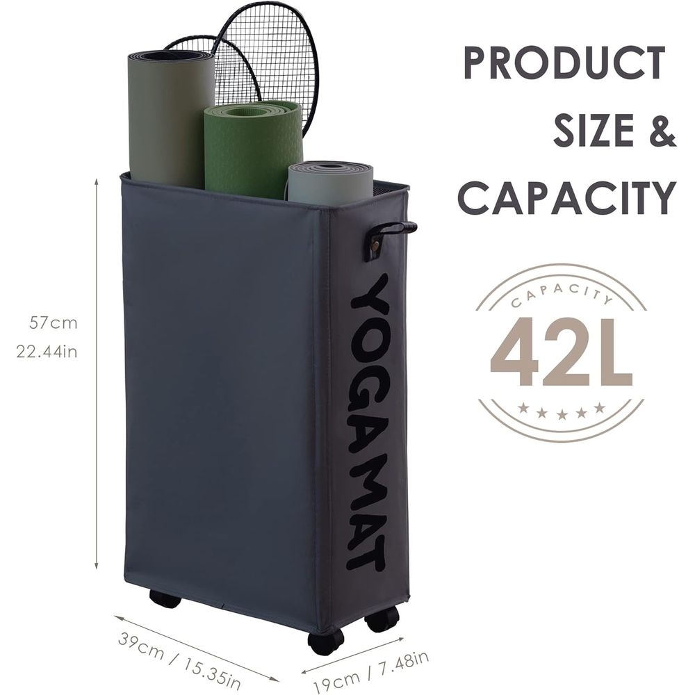 Portable Yoga Mat Storage Rack - Home Gym Yoga Mat Storage avaliação e preço