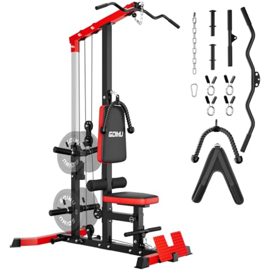 Home gym LAT pulldown machine, - Lat Pulldown Cable avaliação e preço