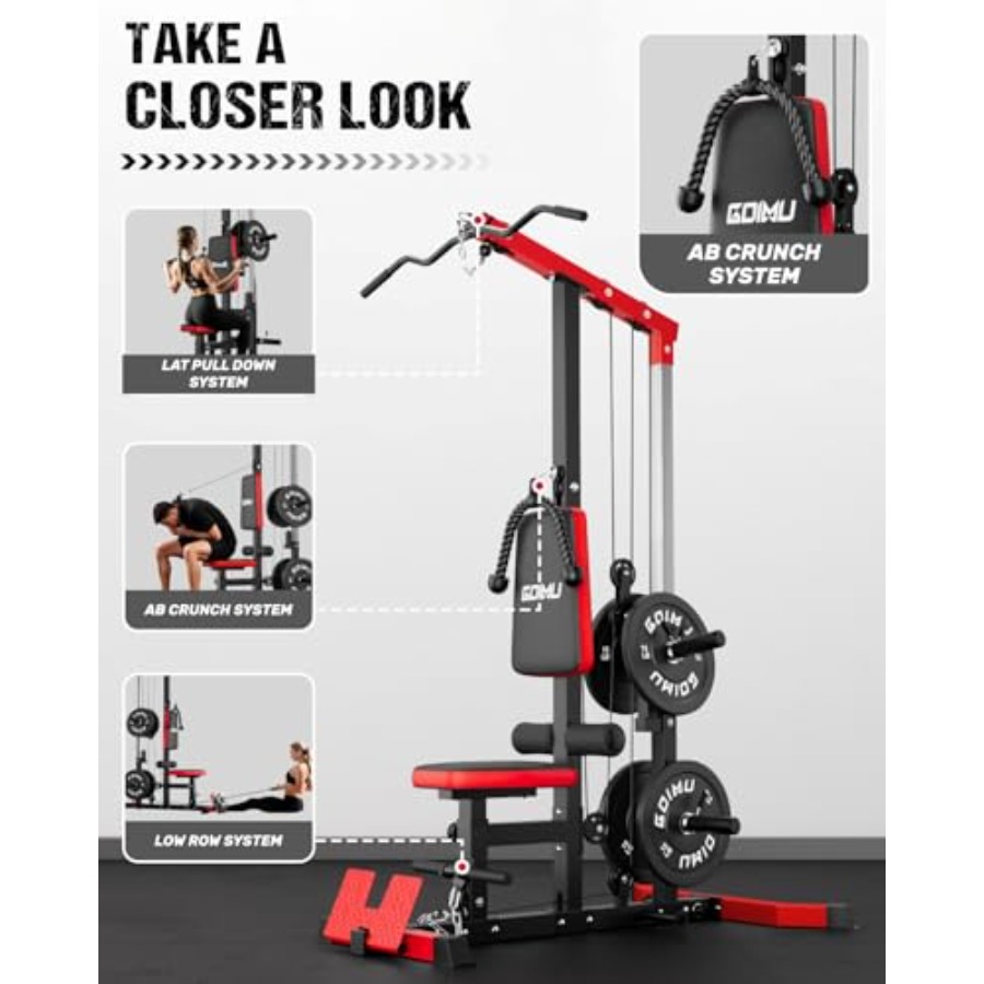 Home gym LAT pulldown machine, - Lat Pulldown Cable avaliação e preço