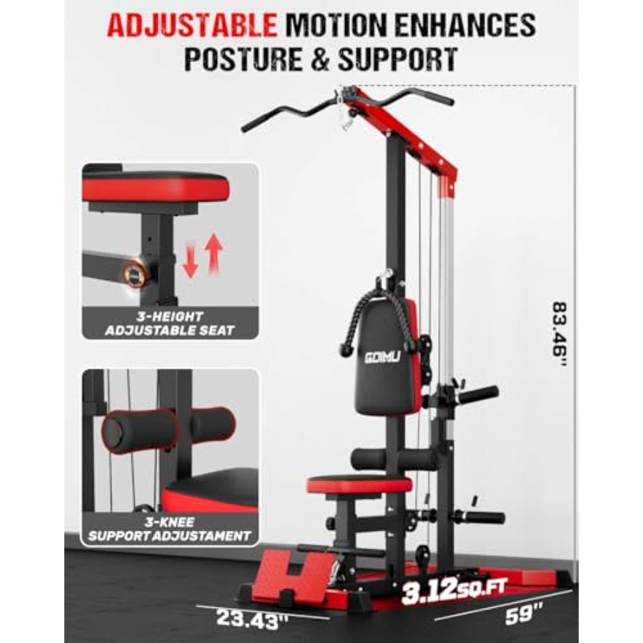 Home gym LAT pulldown machine, - Lat Pulldown Cable avaliação e preço