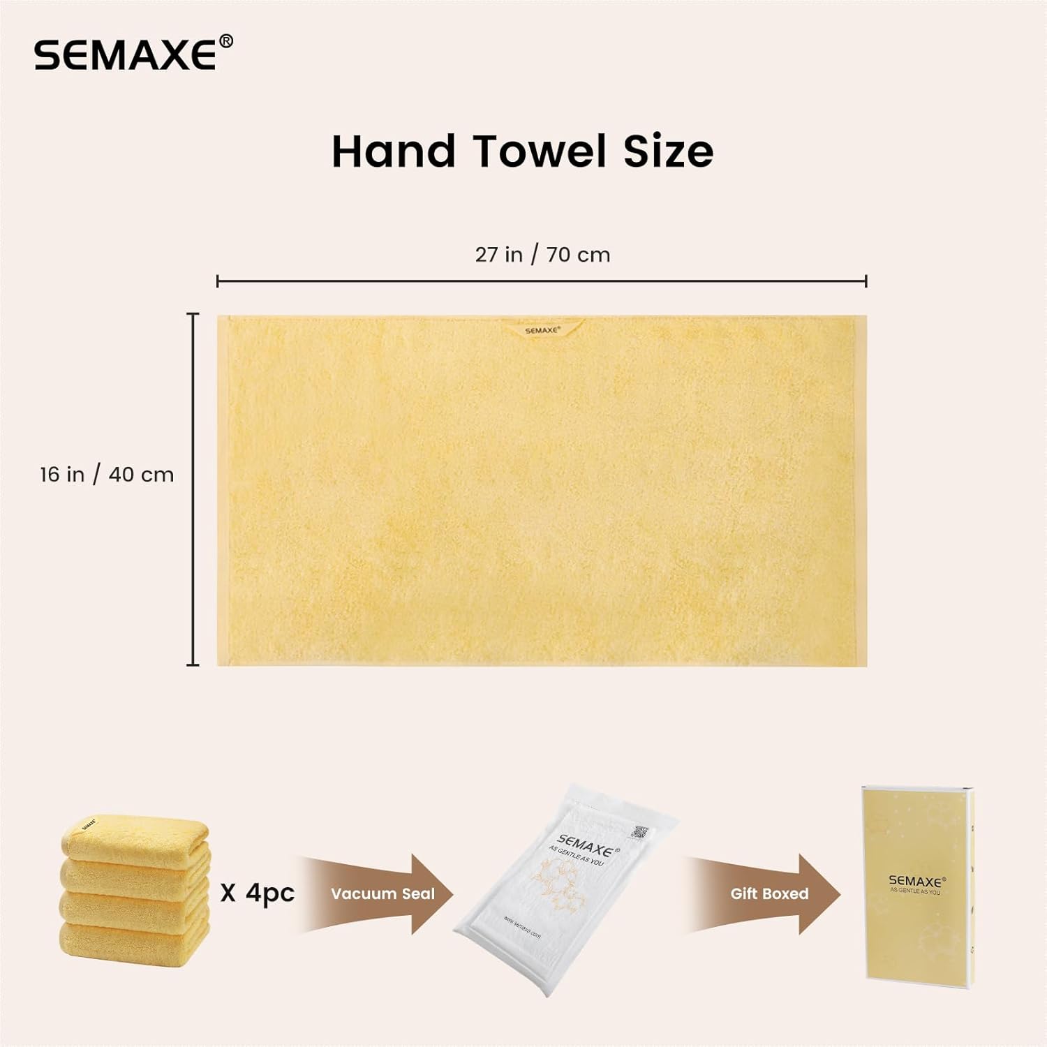 SEMAXE 40*70cm 125g Hand Towel - Home Gym Equipment Amazon avaliação e preço