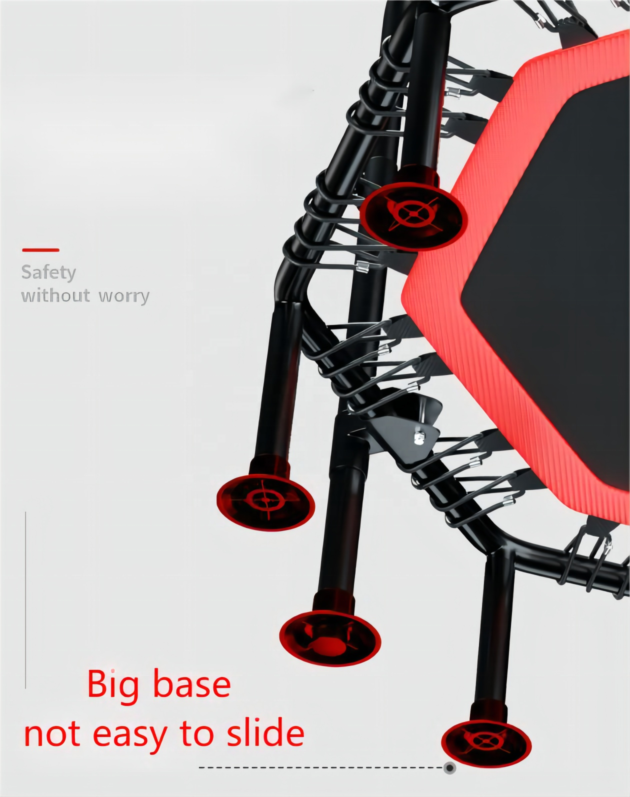 Trampoline with Adjustable Han - Home Gym For Kids avaliação e preço