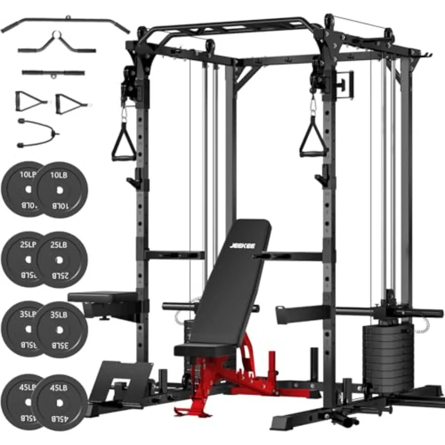 Home gym power cage with cable - Lat Pulldown Cable avaliação e preço