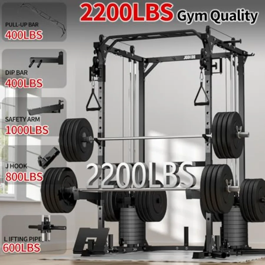 Home gym power cage with cable - Lat Pulldown Cable avaliação e preço