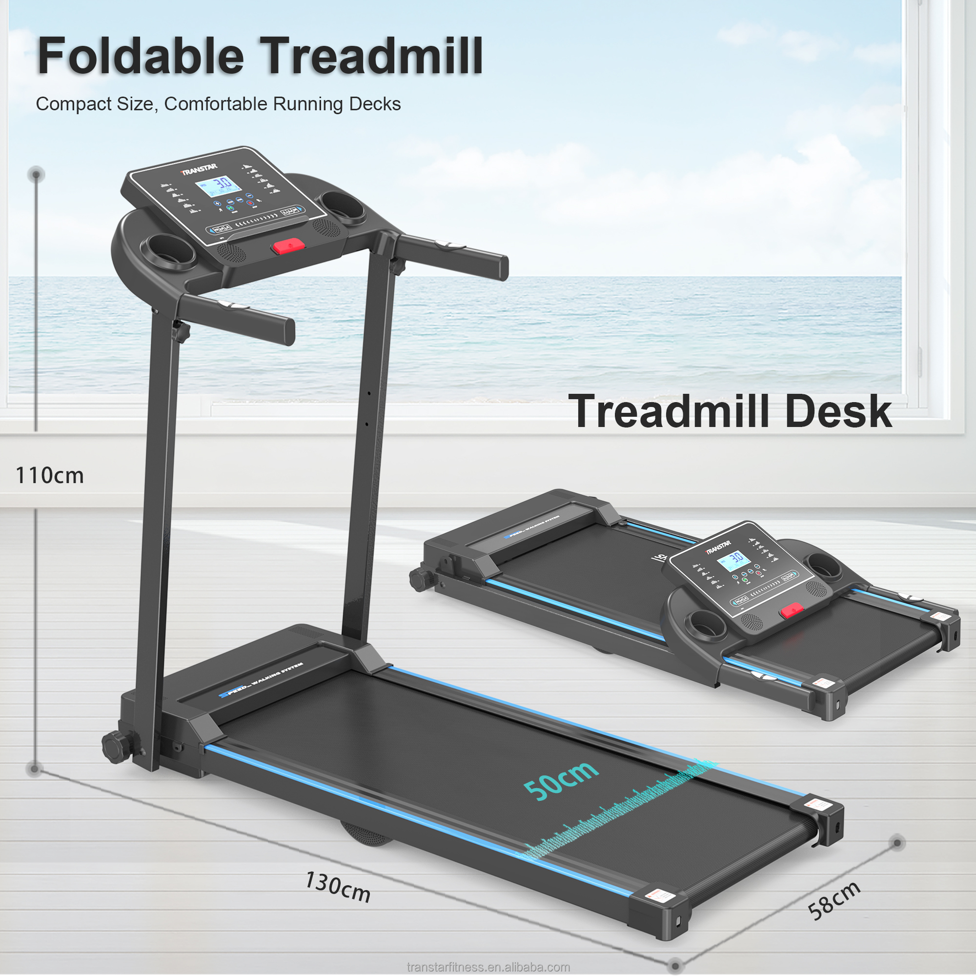 2.5HP Motor Foldable Electric  - Home Gym Ideas avaliação e preço