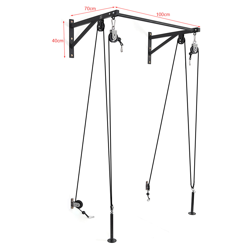 Wall Mounted DIY Fitness Pulle - Home Gym Diy Pulley System avaliação e preço