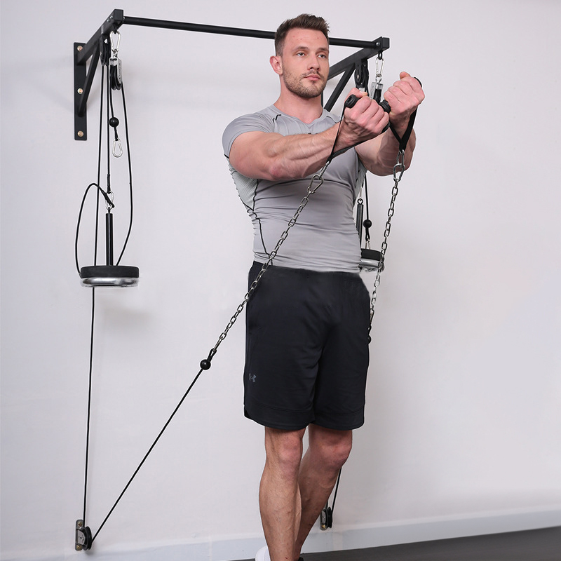 Wall Mounted DIY Fitness Pulle - Home Gym Diy Pulley System avaliação e preço
