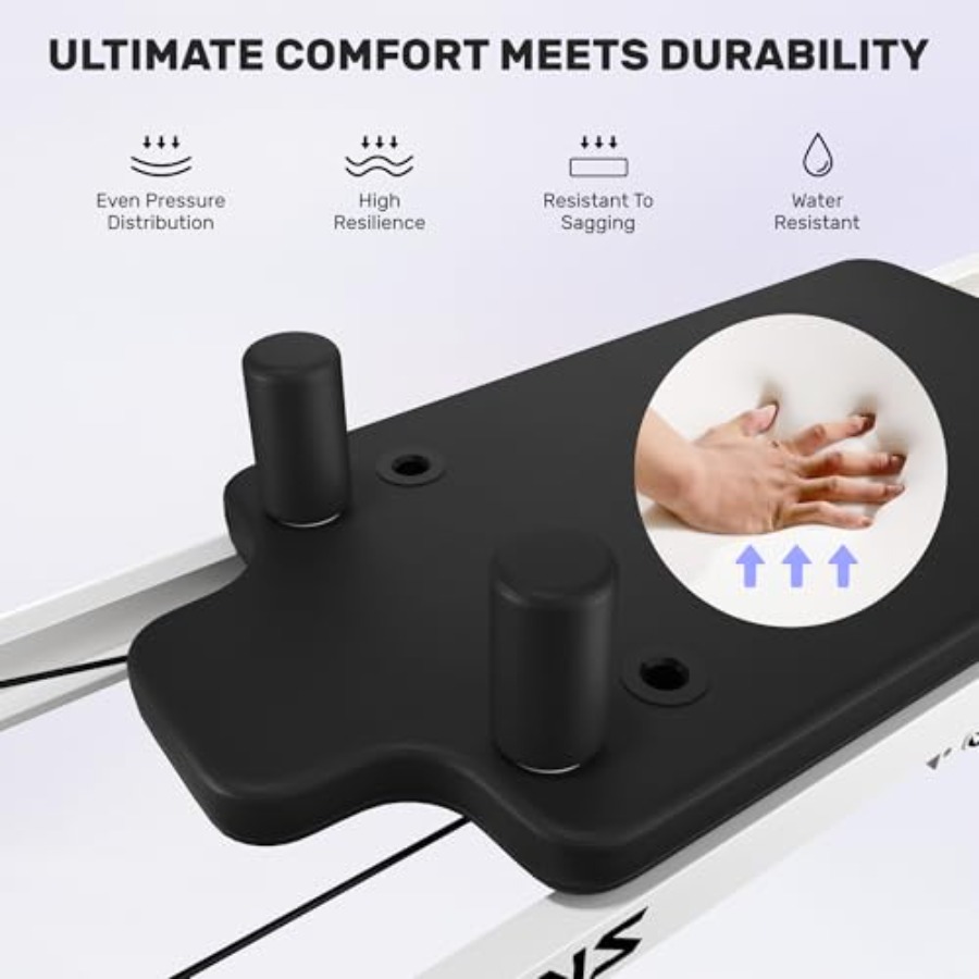 Foldable Pilates Reformer Mach - Home Gym Resistance avaliação e preço