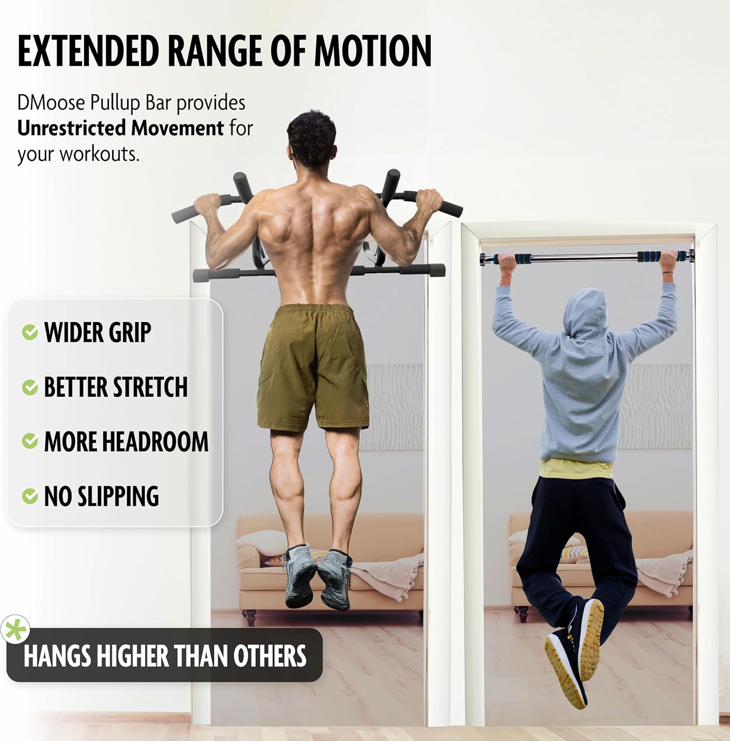 Pull Up Bar for Doorway - Upto - Chin Up Doorframe avaliação e preço