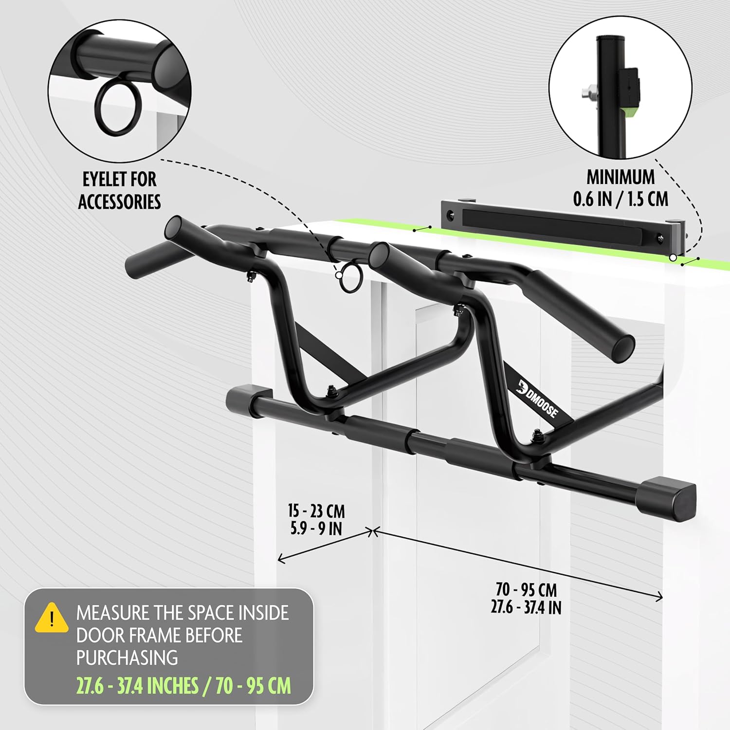 Pull Up Bar for Doorway - Upto - Chin Up Doorframe avaliação e preço