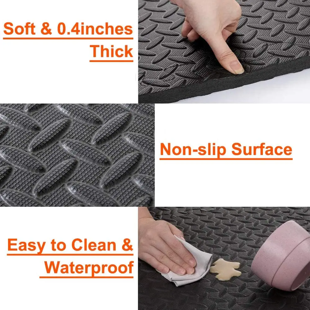 Puzzle Fitness Mat EVA Interlo - Home Gym For Kids avaliação e preço