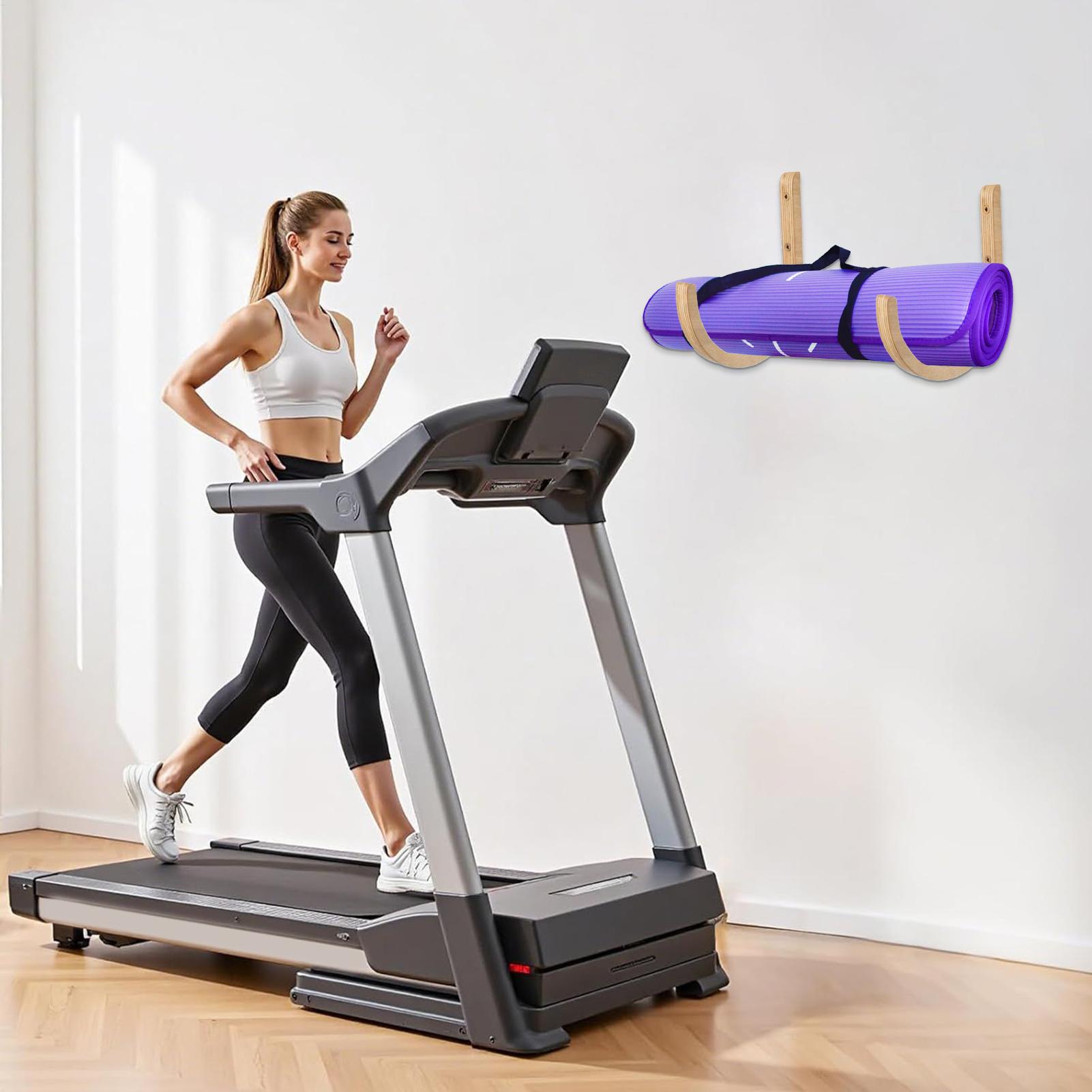 Yoga Mat Organizer 2 Pieces Wo - Home Gym Yoga Mat Storage avaliação e preço