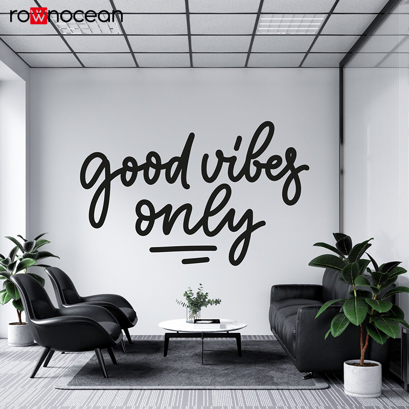 Good Vibes Wall Decal Gym Rule - Home Gym Vibes avaliação e preço