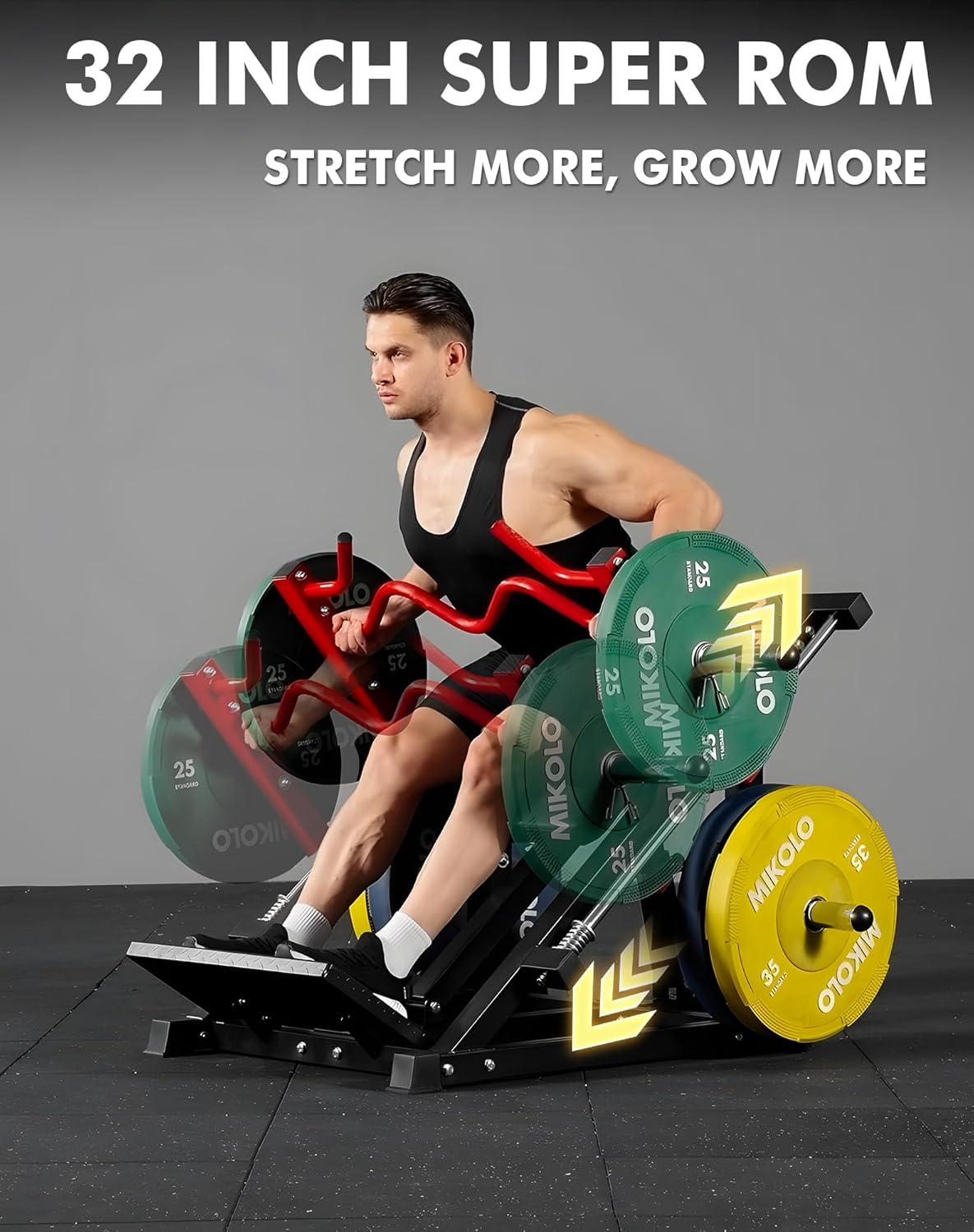 Plate-Loaded Linear Row Machin - Home Gym Rowing Machine avaliação e preço