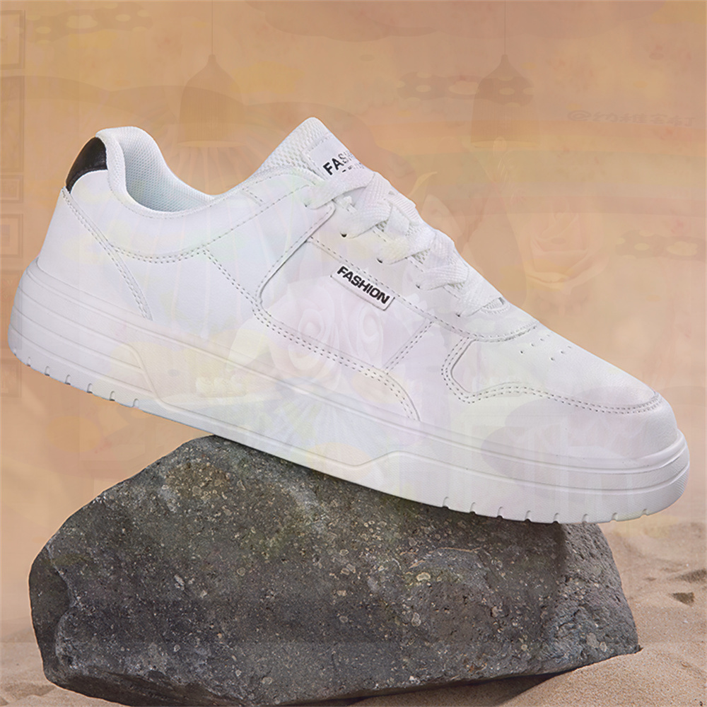 With Ties PU Leather Shoes 41  - Home Gym Outdoor Ideas avaliação e preço
