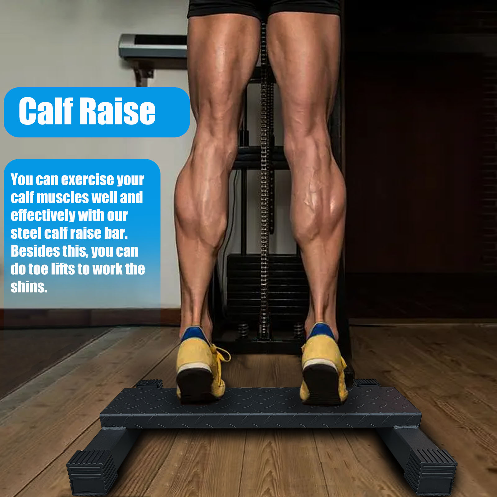 Home Gym Steel Calf Raise Bar  - Home Gym Equipment Amazon avaliação e preço