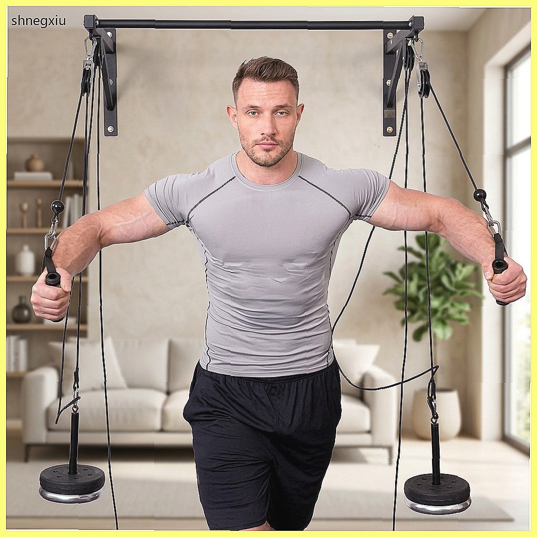 Wall Mounted DIY Fitness Pulle - Home Gym Diy Pulley System avaliação e preço