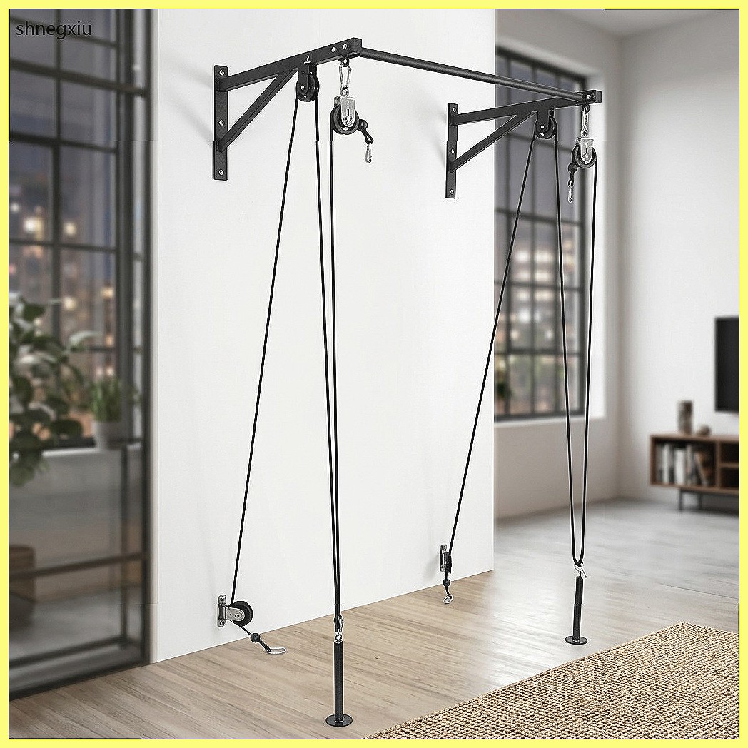 Wall Mounted DIY Fitness Pulle - Home Gym Diy Pulley System avaliação e preço