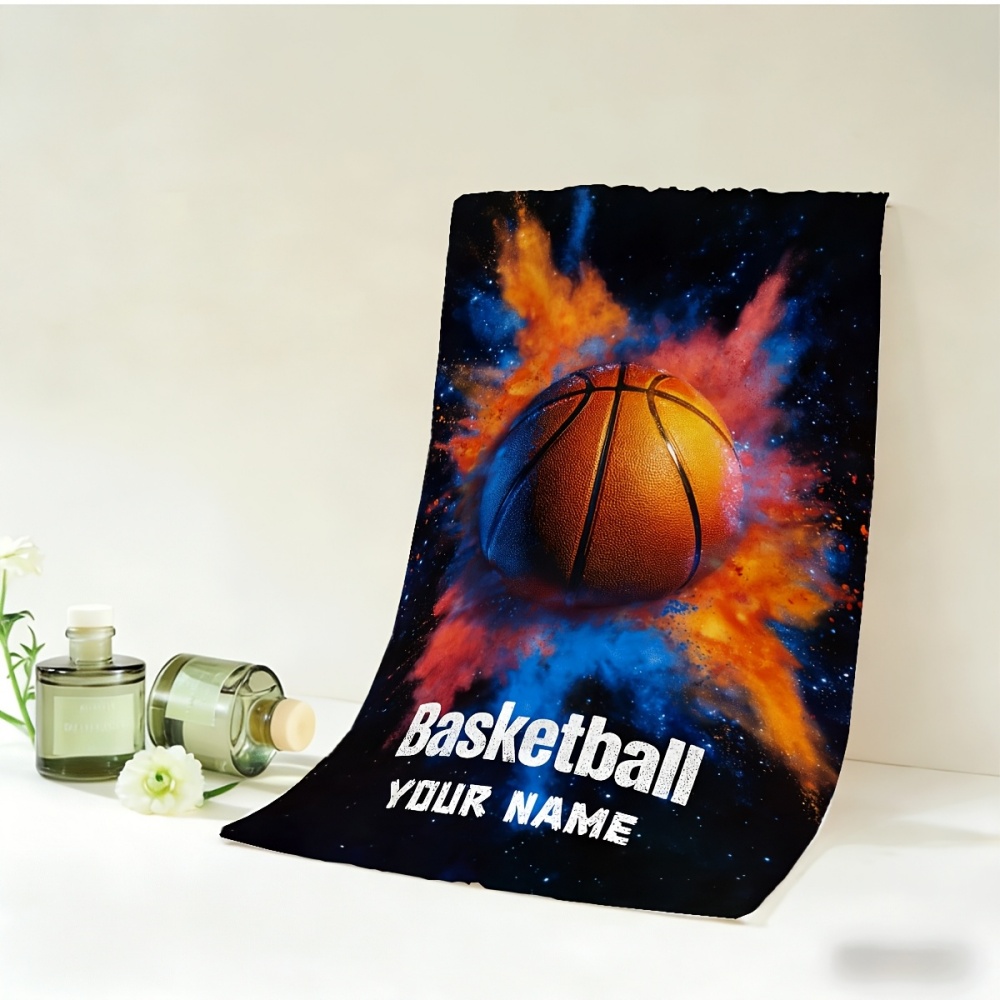 2pcs Name/Text Basketball Towe - Home Gym Equipment Amazon avaliação e preço