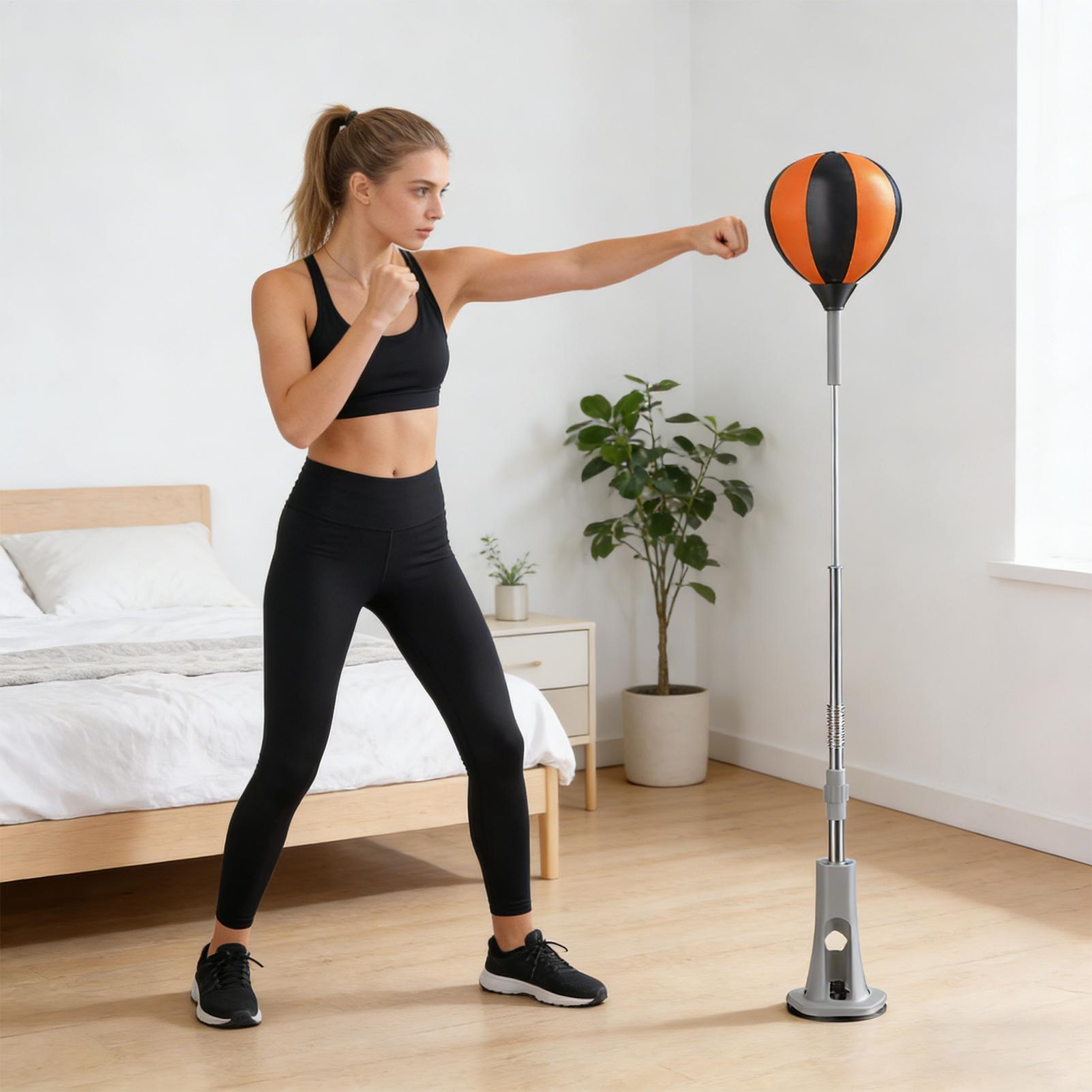 Punching Bag With Stand Boxing - Home Gym For Kids avaliação e preço