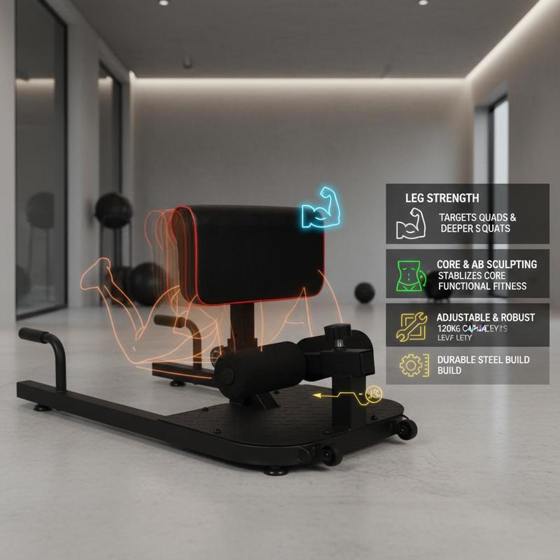 Squat Machine with Push Up Sta - Home Gym Hip Thrust Machine avaliação e preço