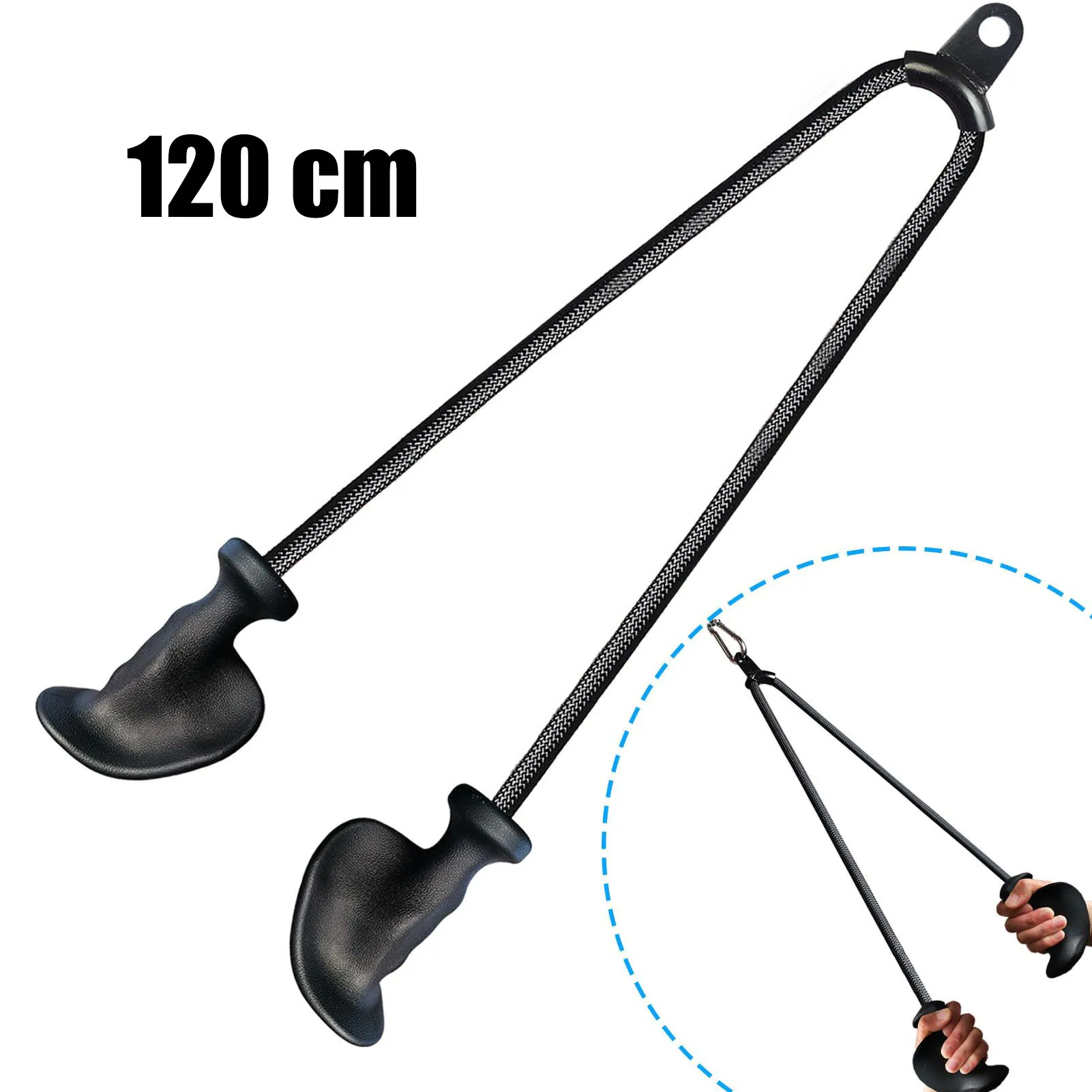 Ergonomic Triceps Rope,Easy to - Lat Pulldown Cable avaliação e preço