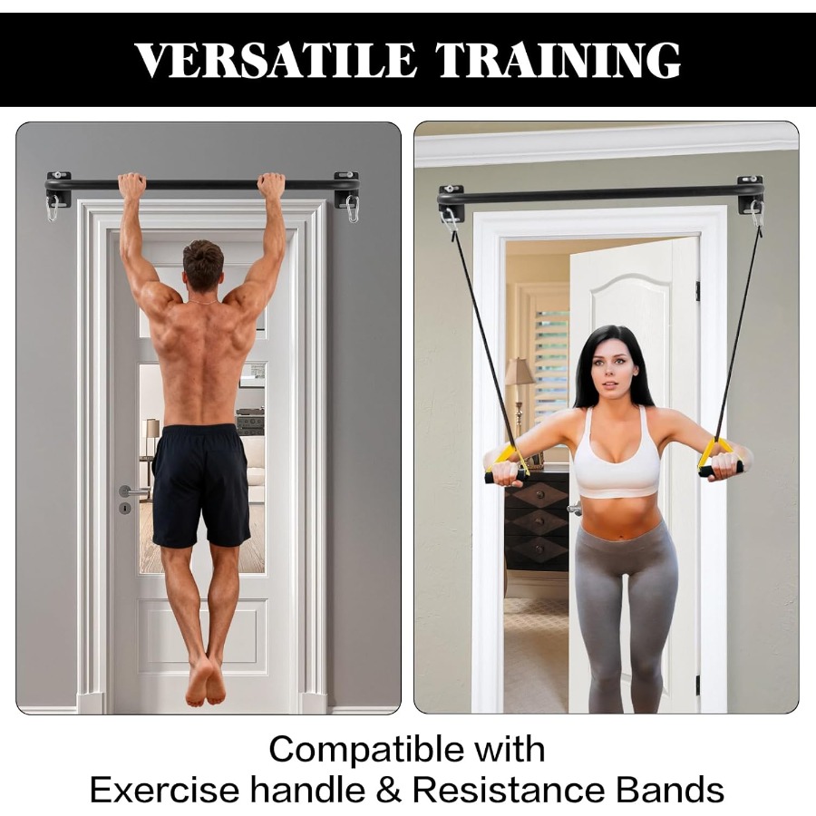 Wall Mounted Pull Up Bar, Door - Chin Up Doorframe avaliação e preço