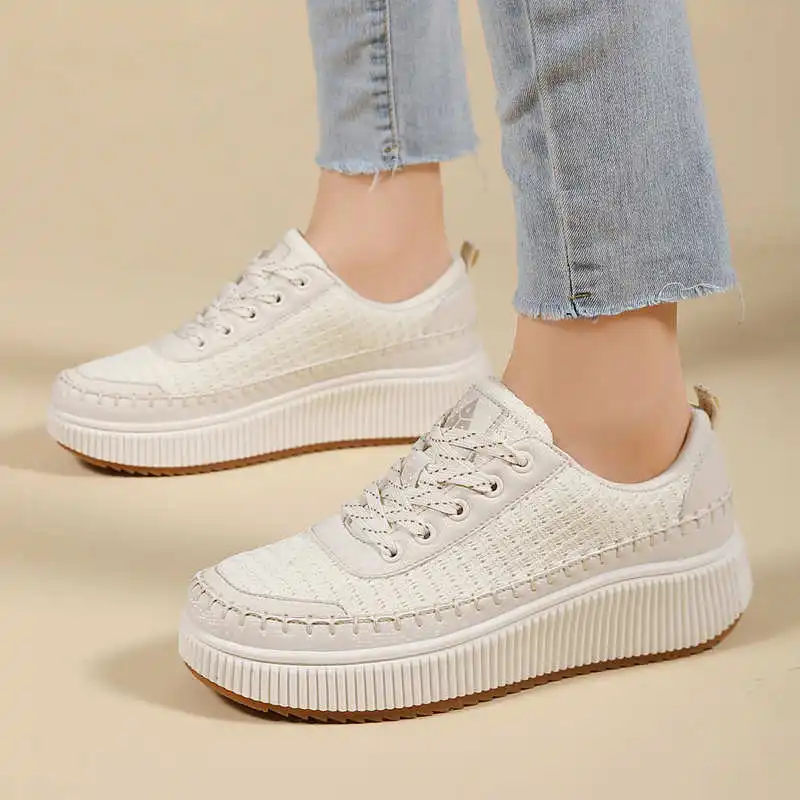 Brown Shoes Woman Flats Autumn - Home Gym Outdoor Ideas avaliação e preço
