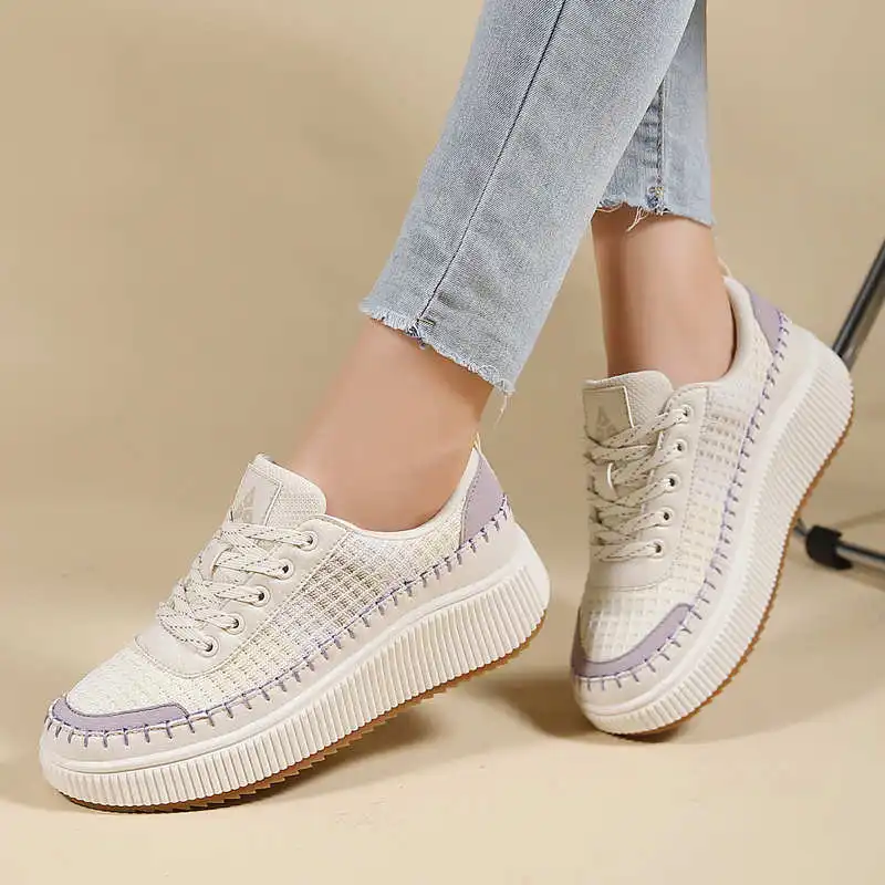 Brown Shoes Woman Flats Autumn - Home Gym Outdoor Ideas avaliação e preço