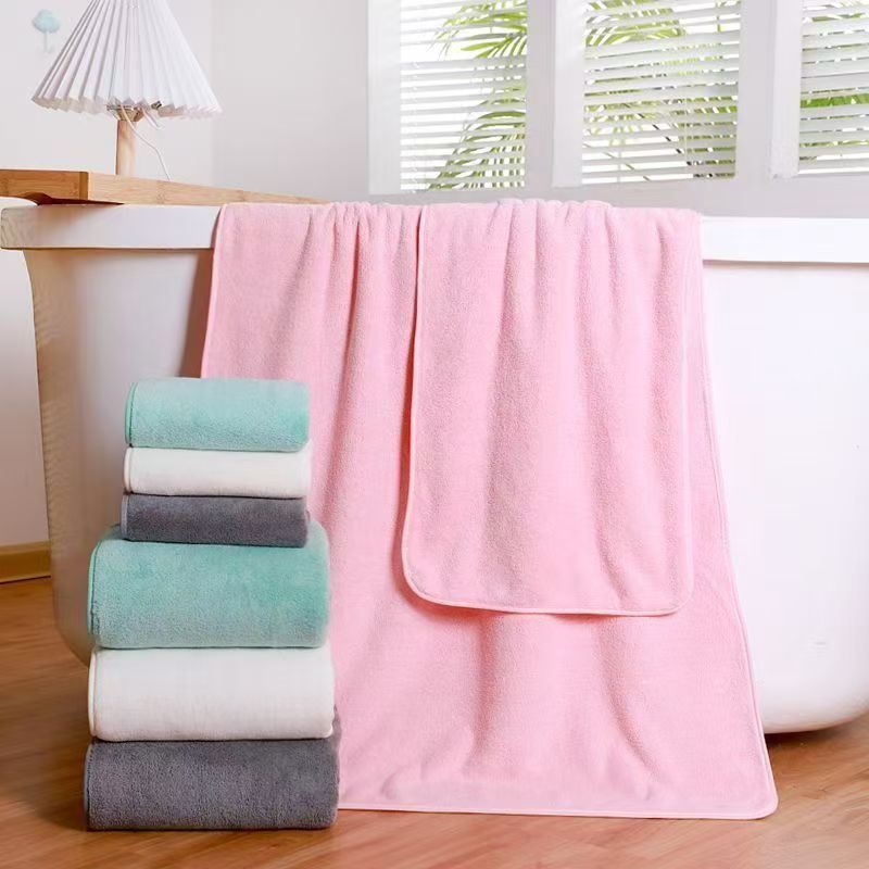 Coral Fleece Thickened Towel a - Home Gym Equipment Amazon avaliação e preço