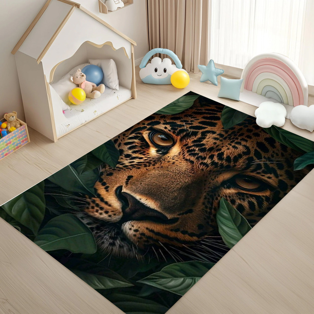 Black Background 3D Leopard Ca - Home Gym Equipment Amazon avaliação e preço