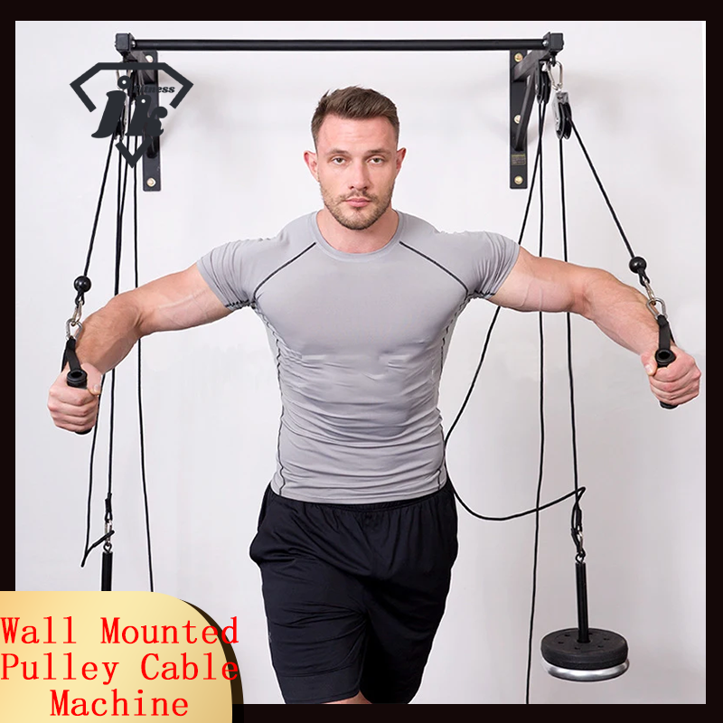 Wall Mounted DIY Fitness Pulle - Home Gym Diy Pulley System avaliação e preço