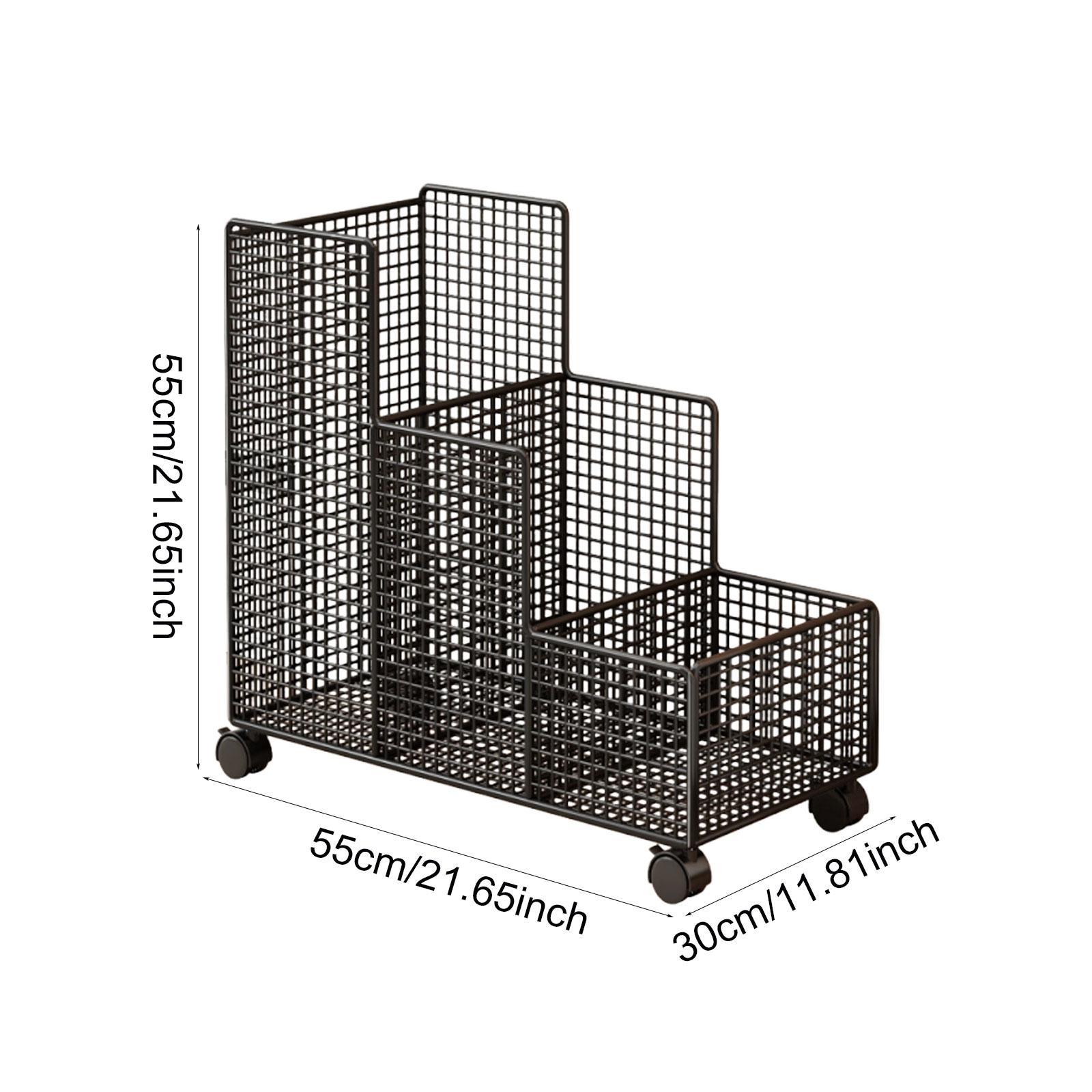 Yoga Mat Storage Rack with Whe - Home Gym Yoga Mat Storage avaliação e preço
