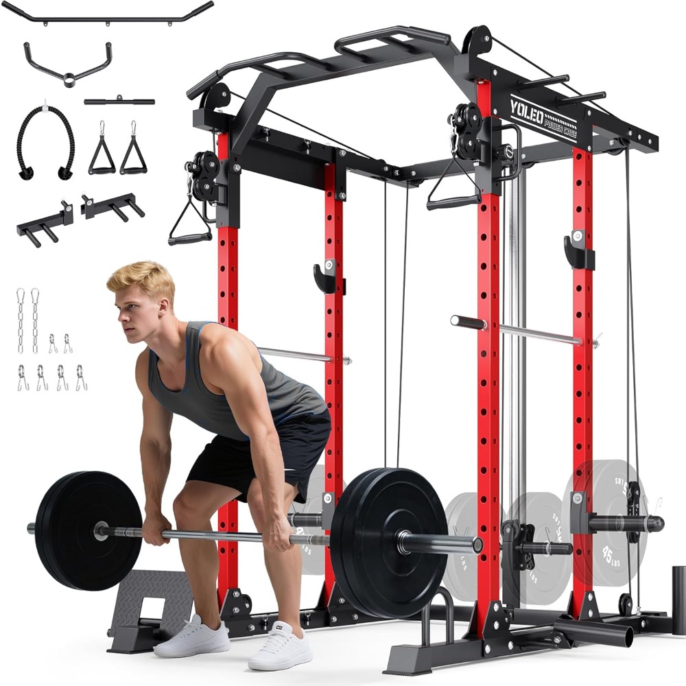 Cable Machine Home Gym 2 in 1, - Home Gym Rowing Machine avaliação e preço