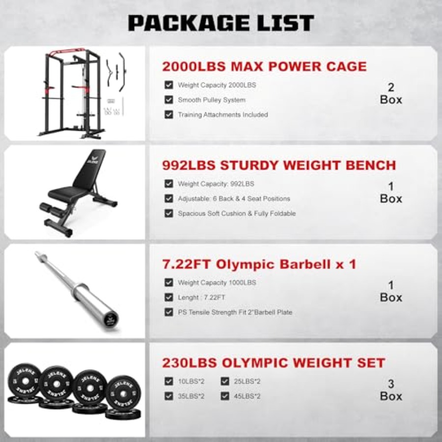 Home gym power cage: steel, bl - Home Gym Multifunctional avaliação e preço