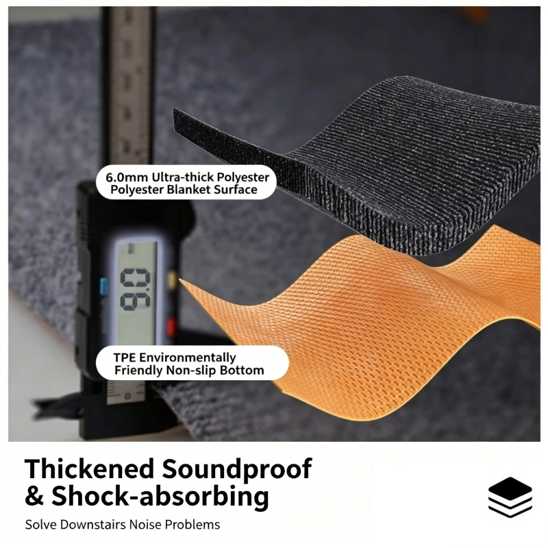 Heavy-Duty Sound Absorbing Rug - Home Gym Equipment Amazon avaliação e preço